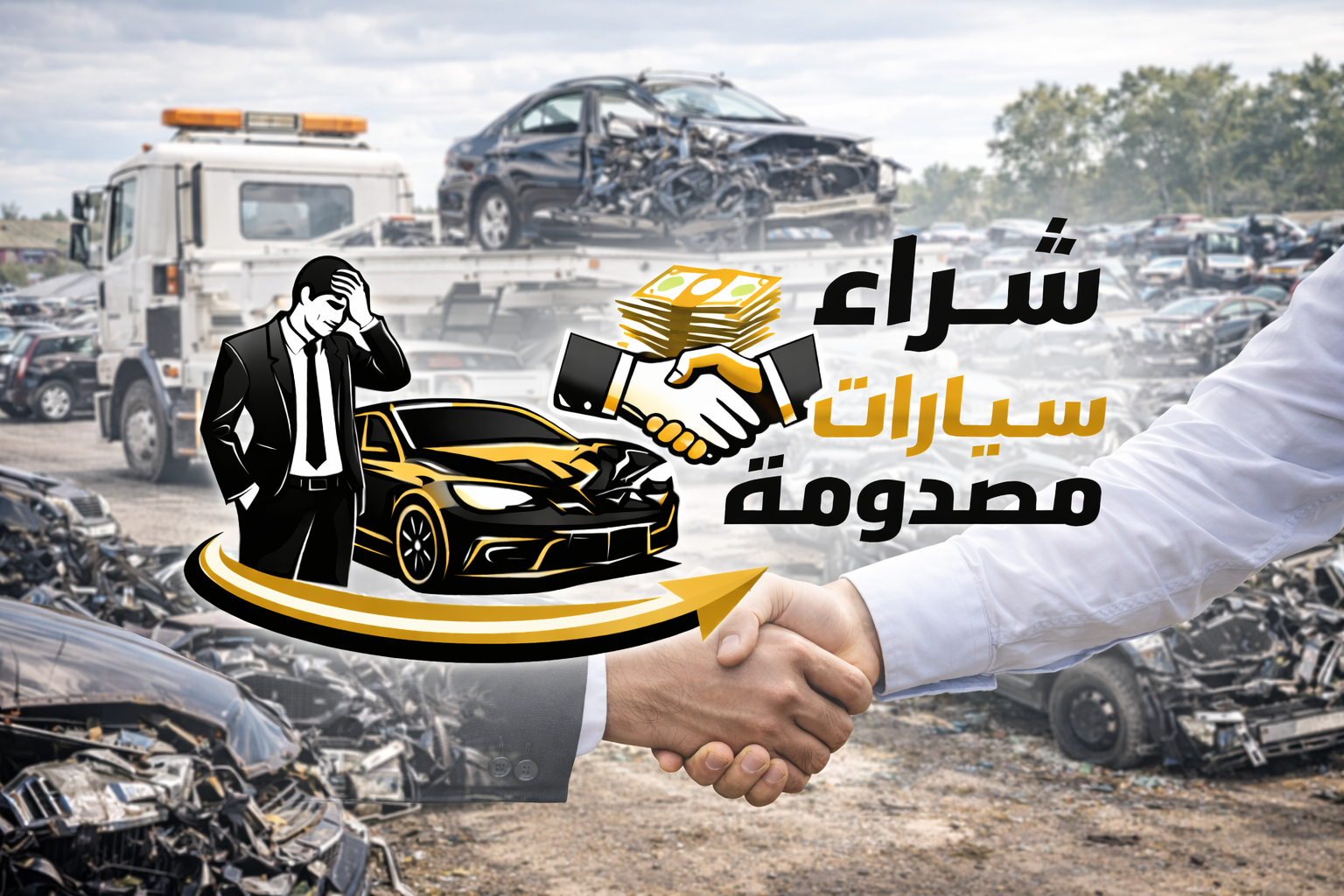 شراء سيارات تشليح - نشتري السيارات المصدومة