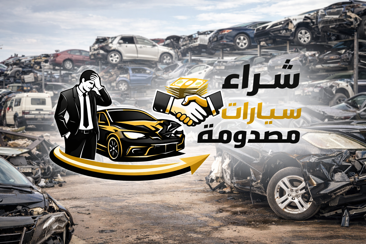 شراء سيارات تشليح - نشتري سيارتك بأفضل سعر